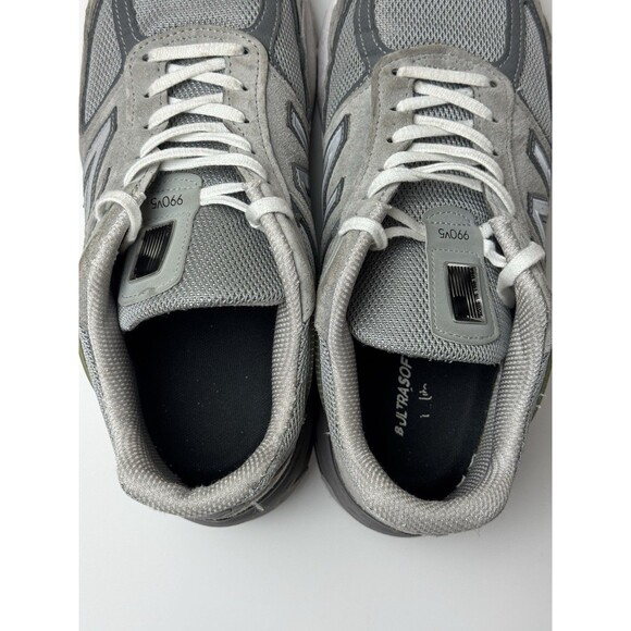 Size 9.5 - New Balance 990v5 Made in USA Low Castlerock - Picture 5 of 8